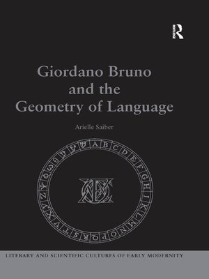 cover image of Giordano Bruno and the Geometry of Language